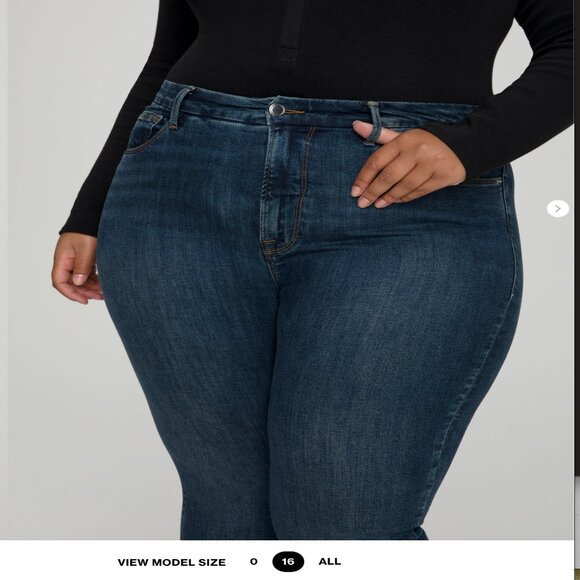 Good American Good Legs Skinny Jeans sz 16 - Picture 3 of 7